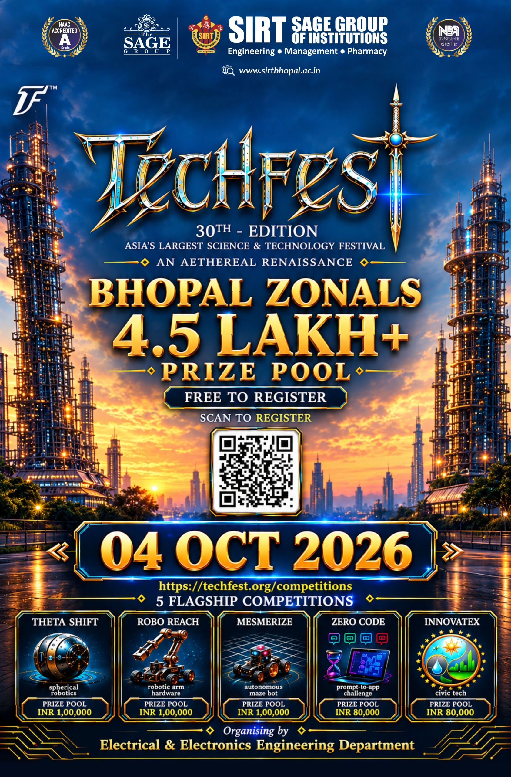  IIT Bombay’s Techfest Zonals 2026
